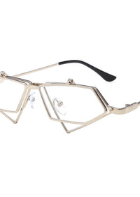 Silver frame plain