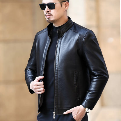 Middle-Aged Elderly Fur Jacket Luxurious Age-Graceful Warmth