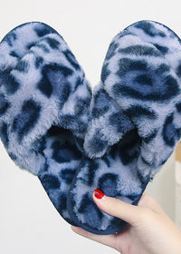 Dark blue leopard