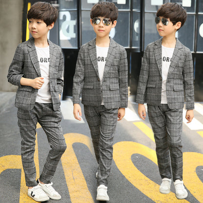 The Maverick Junior: Boys’ Casual Minimalist Small Suit