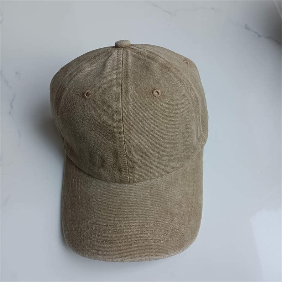 The Heritage Wash: Retro Washed Cotton Peaked Cap