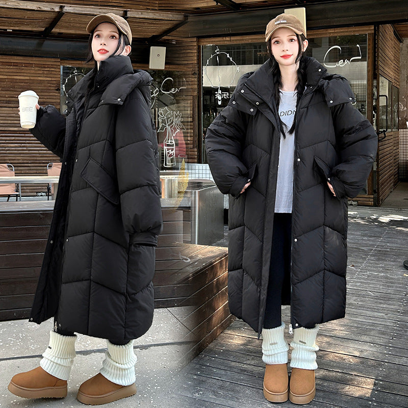Thick Loose And Warm Cotton-padded Coat Women