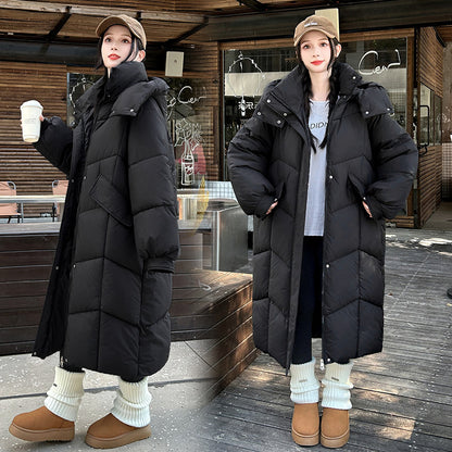 Thick Loose And Warm Cotton-padded Coat Women