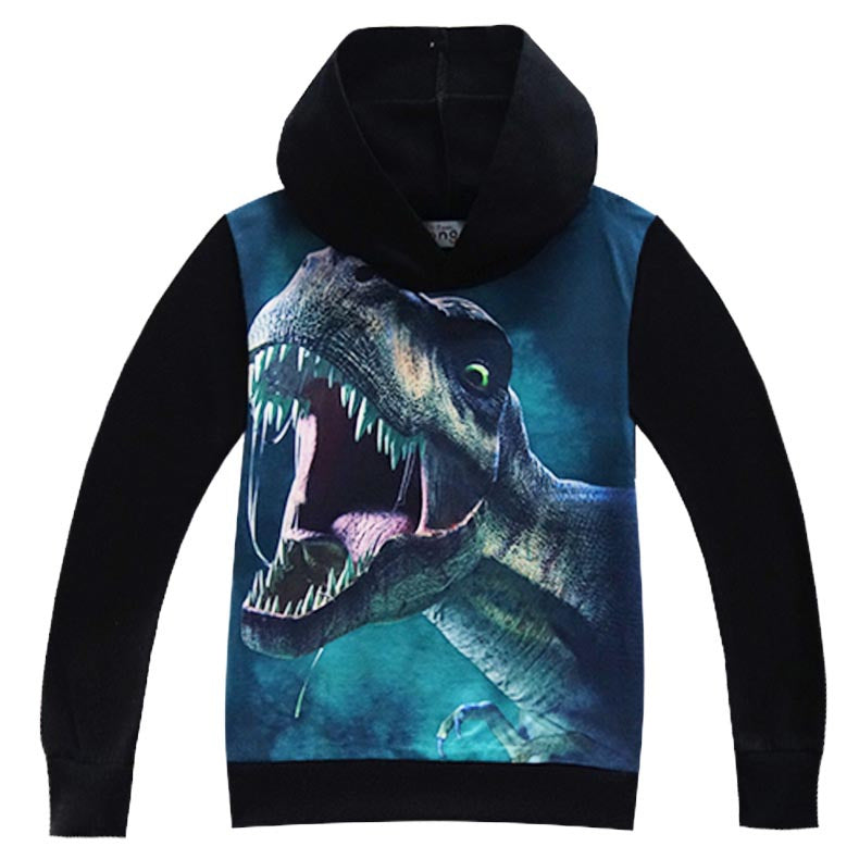 Prehistoric Discovery Hooded Designer Top
