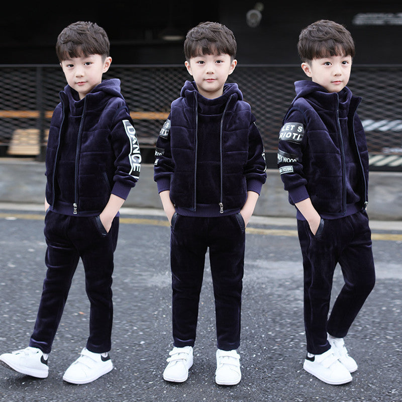 Triple-Element Winter Thickened Tide Suit