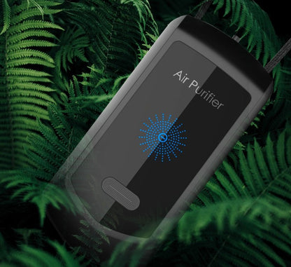 Portable Hanging Neck Necklace Air Purifier