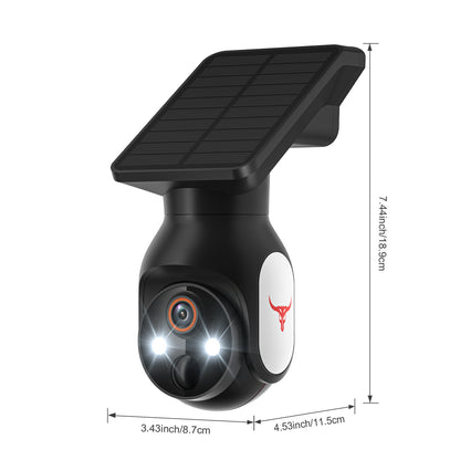 Home Security Monitoring Wireless Solar Battery Camera
