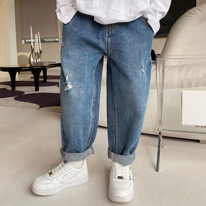 Elite Boys Fleece-Lined Thermal Cargo Pants