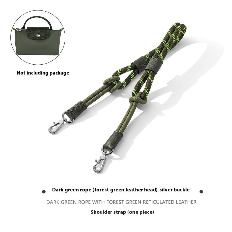 Punch-free Modification Accessories Braided Rope Shoulder Strap Crossbody Strap