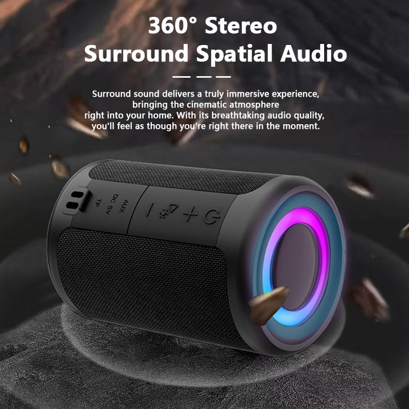 The Bass Mini: Portable Bluetooth Small Music Speaker