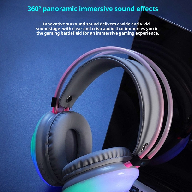 NeonBeat: Luminous E-Sports Bluetooth Wireless Headset