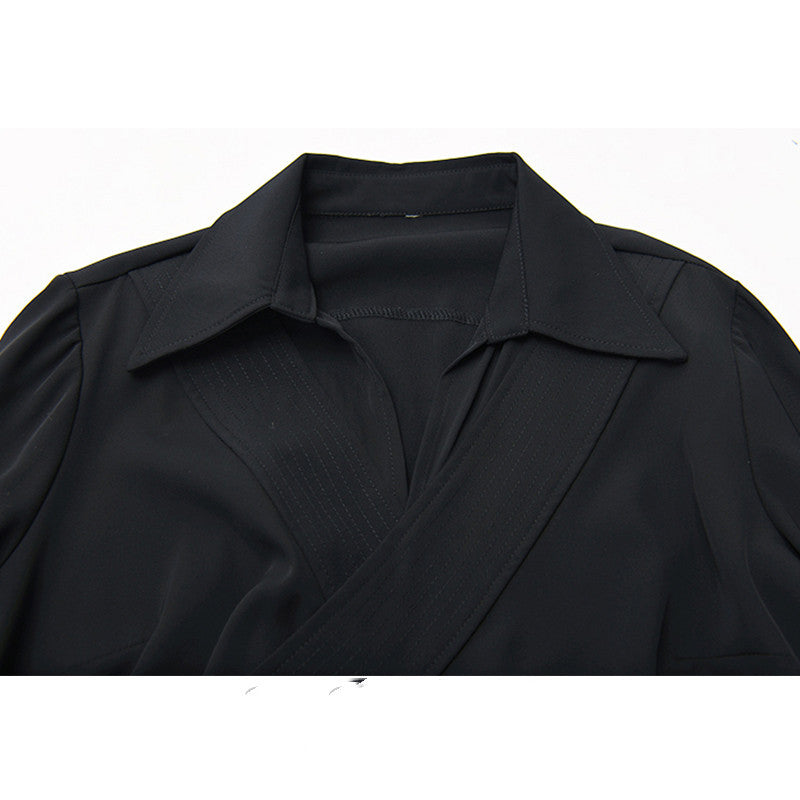 Retro Slimming Straight Tube Jacket Trend