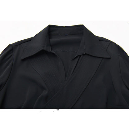 Retro Slimming Straight Tube Jacket Trend