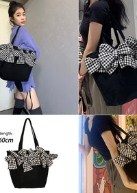 Black Single Shoulder Backpack