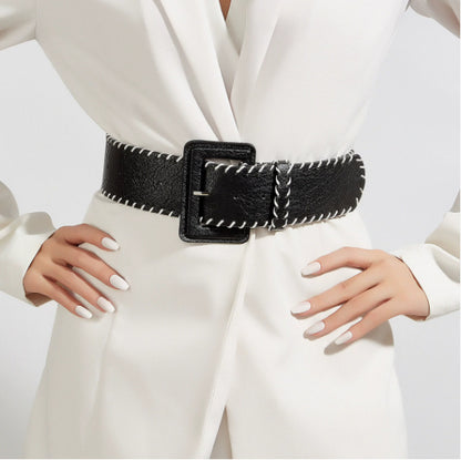 Decorative Jeans Hand-knitted Rope Belt