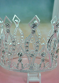 Silver white diamond adult