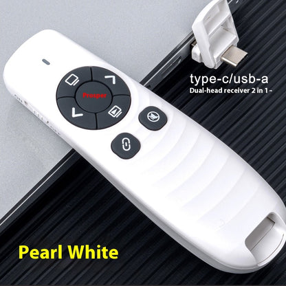 Dual Receiving Laser Pointer With Remote Control Rechargeable