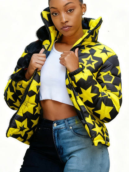 Women's Jackets, Cute Short Warm Coats, Fashionable Casual Cardigan Coats, Colorful Parkas