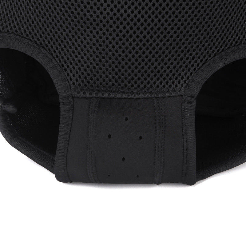 Pet Backpack Foldable Convenient Backpack Beautiful And Practical Canvas Mesh Bag