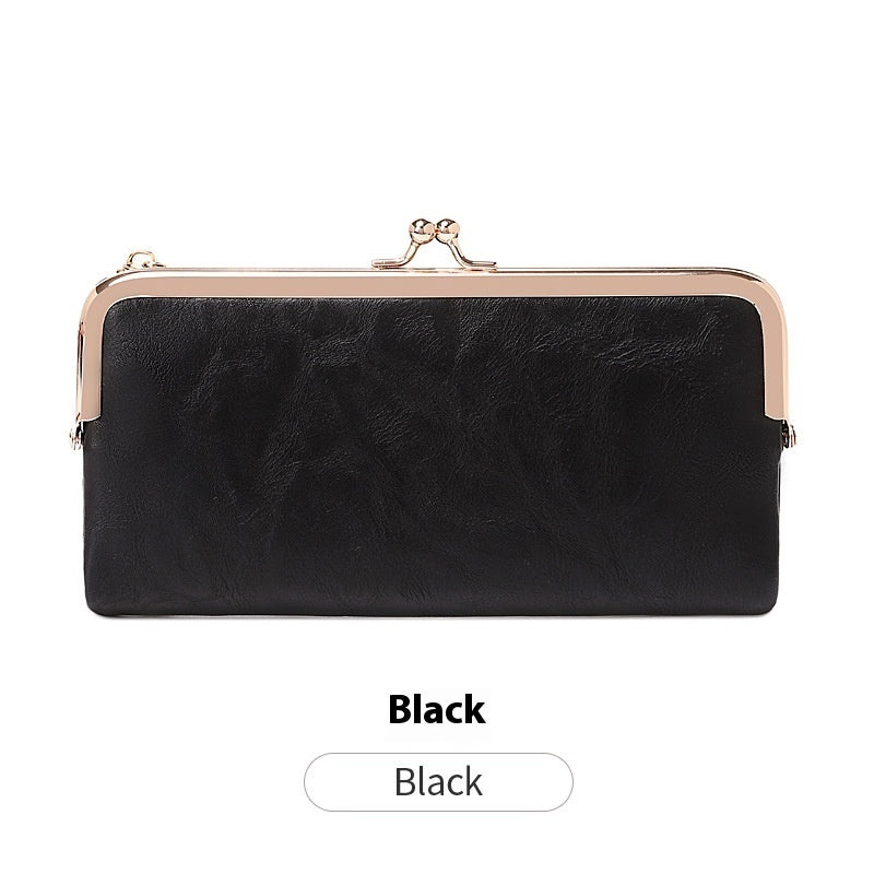 Retro Clip Multifunctional All-match Folding Coin Purse