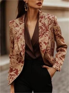 Casual Retro Stand Collar Coat