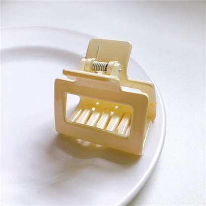 Hollow Square Ponytail And Updo Small Hairclip