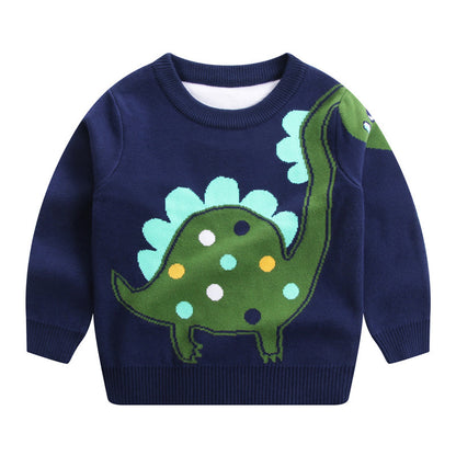 Dual-Layer Insulated Autumn Cotton Jumper