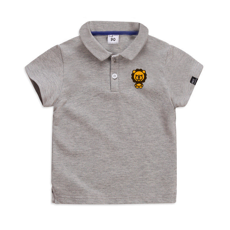Luxe Piqué Cotton Cartoon Polo Anthology