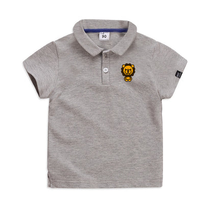 Luxe Piqué Cotton Cartoon Polo Anthology