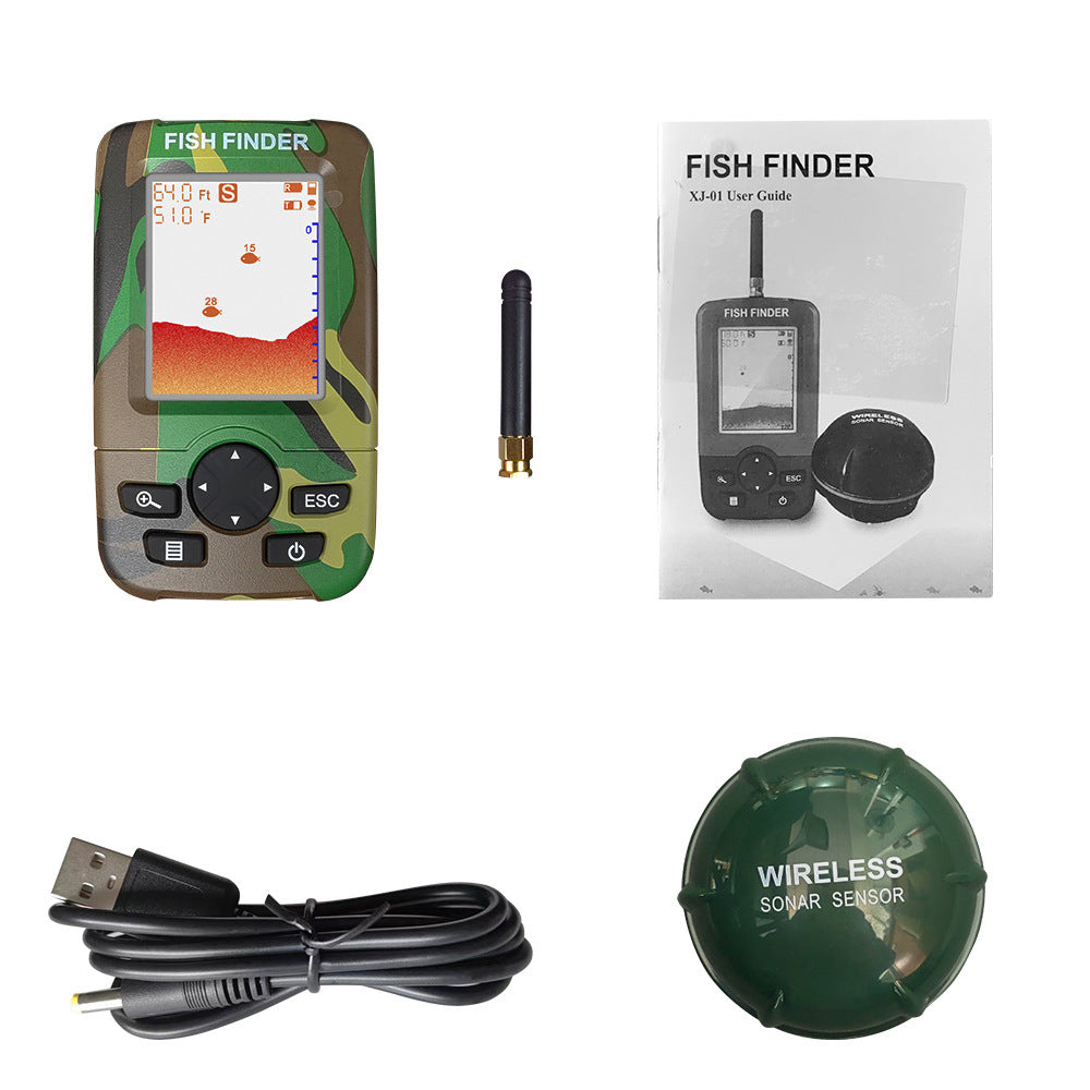 Smart Wireless Fish Finder Accurate Detection Of Fish Group Positions Various Styles