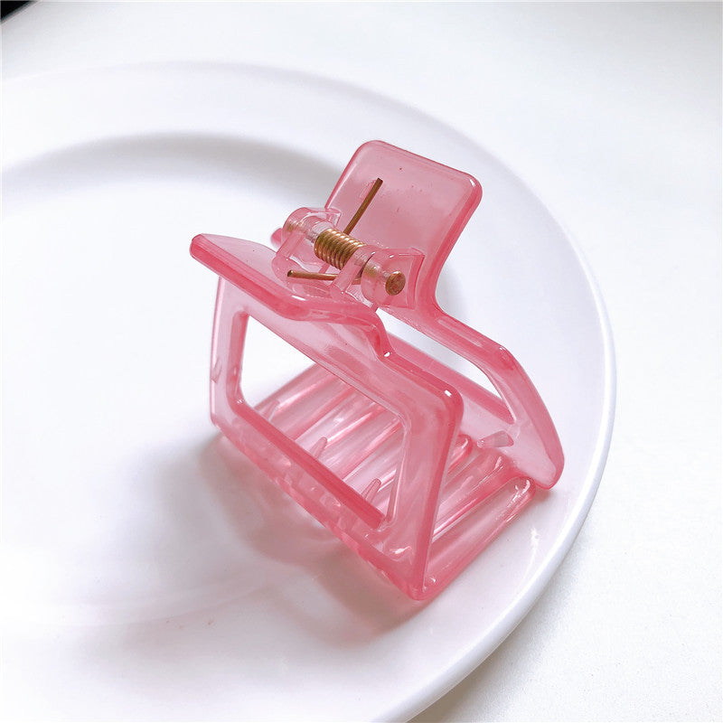 Hollow Square Ponytail And Updo Small Hairclip