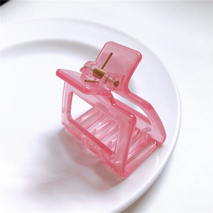 Hollow Square Ponytail And Updo Small Hairclip