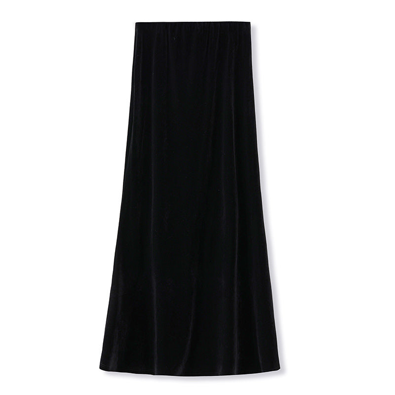 Early Autumn National Style New Fashion Advanced Long Skirt