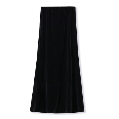 Early Autumn National Style New Fashion Advanced Long Skirt
