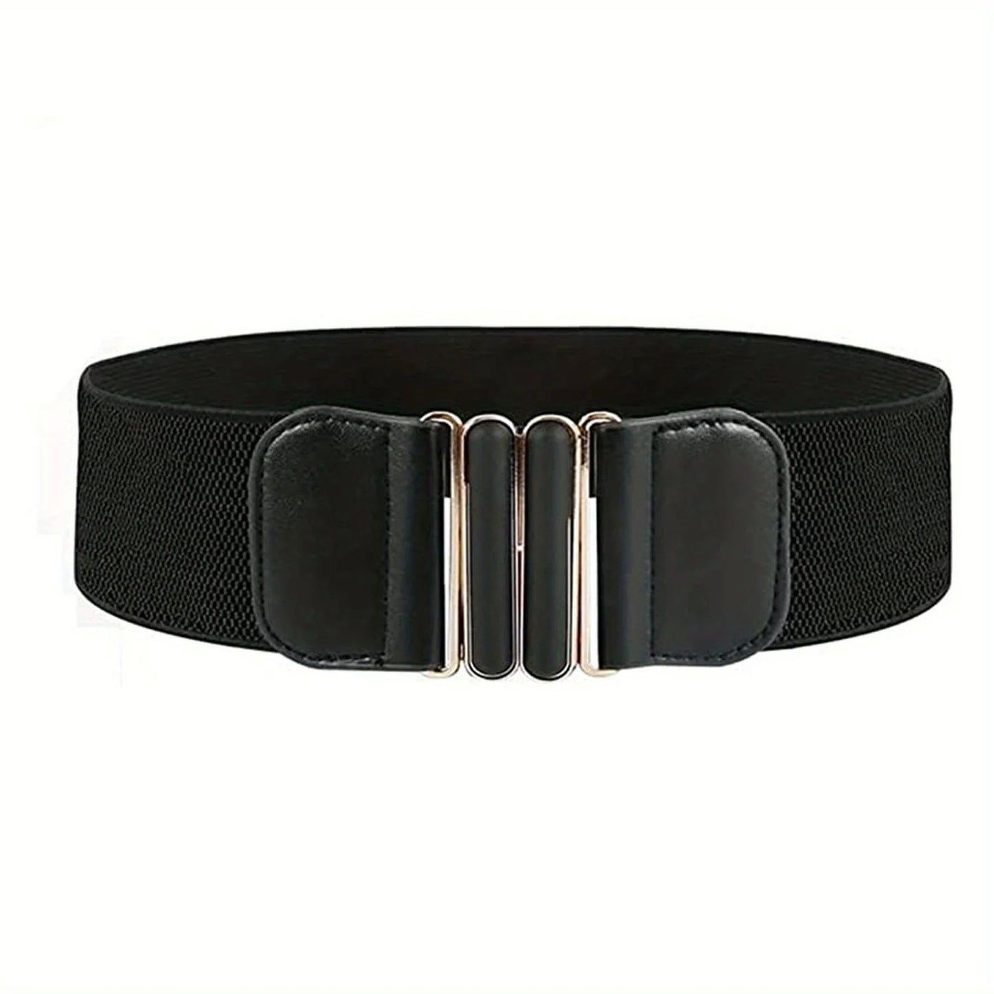 Elegant Retro Metal Buckle Belt Women