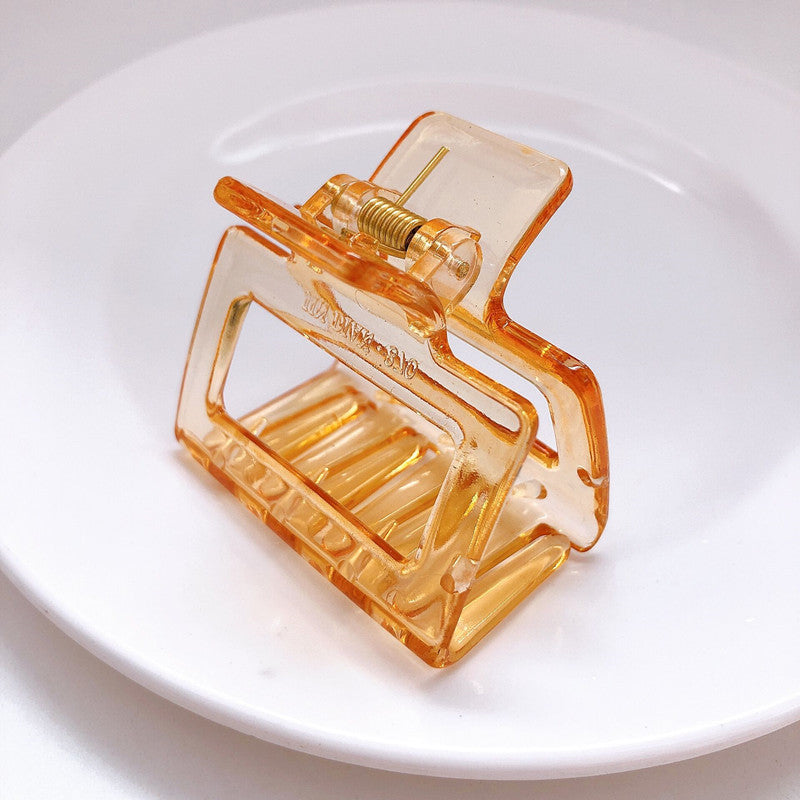 Hollow Square Ponytail And Updo Small Hairclip