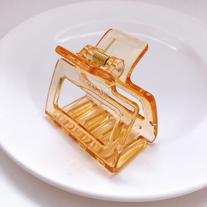 Hollow Square Ponytail And Updo Small Hairclip