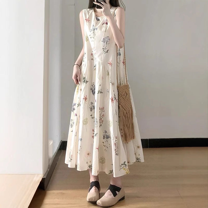 Summer Girls' Loose Slimming Vacation Dress