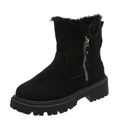 Snow Boots Velvet Warm Cotton Shoes Plus Size