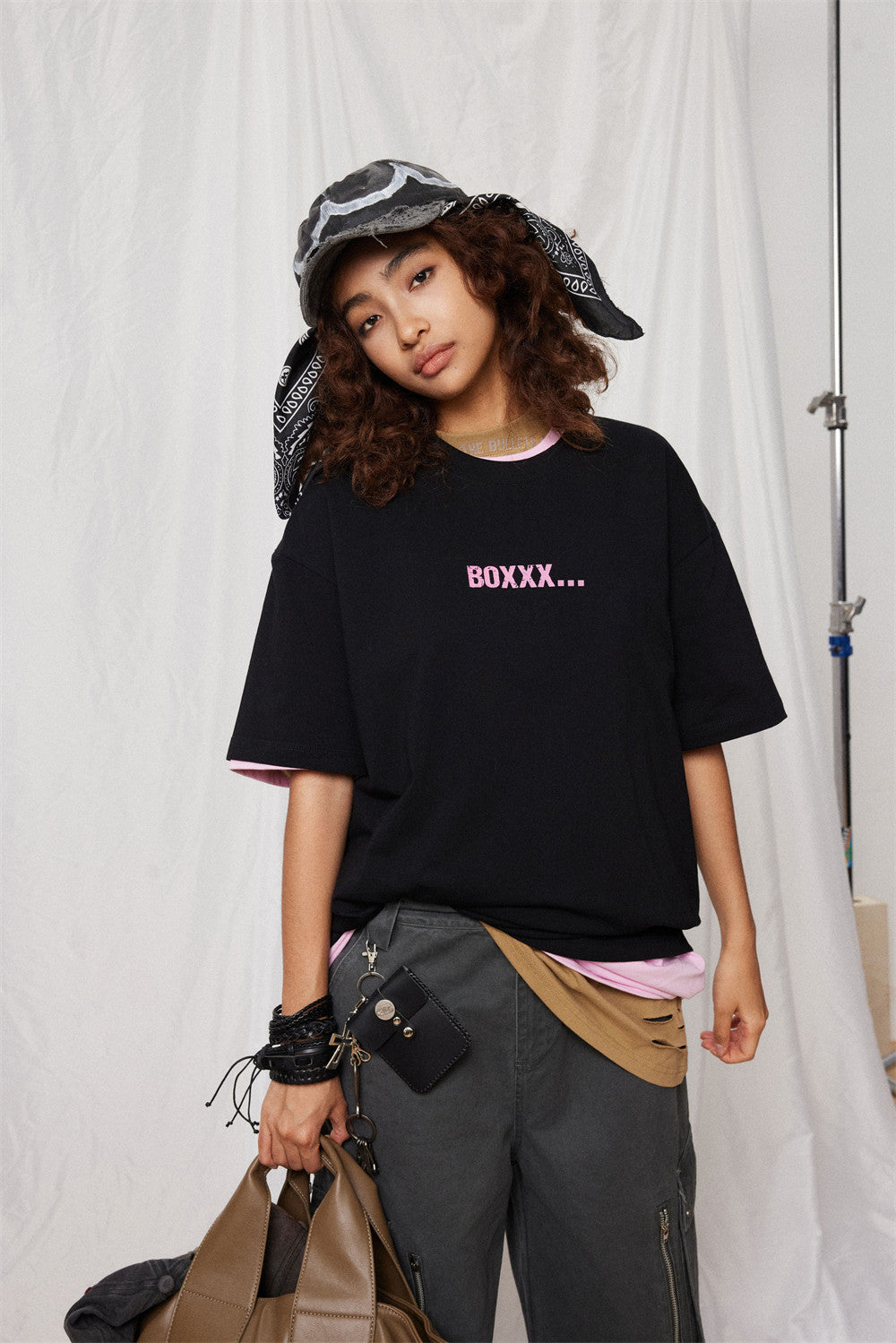 Printed Casual Short-sleeved Cotton T-shirt For Men