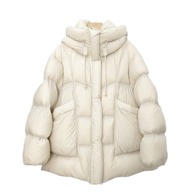 Women's Mid-length Thickened Ultra-light Cloud-like Coat