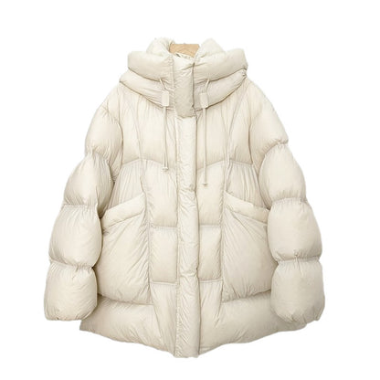 Women's Mid-length Thickened Ultra-light Cloud-like Coat