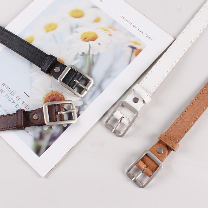Korean Style Women's Belt Retro Simple All-match