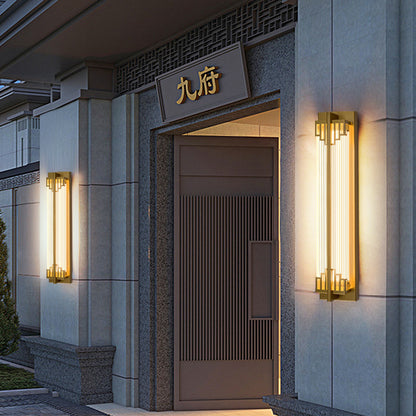 Courtyard Outdoor Wall Lamp Gate Lamp Villa Waterproof Lamp