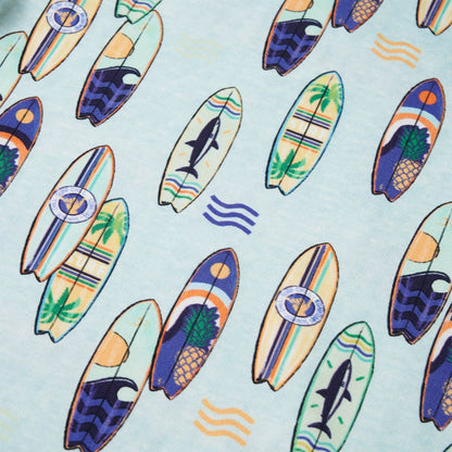 The Azure Melange: Light Blue Melange Sweatshirt Series