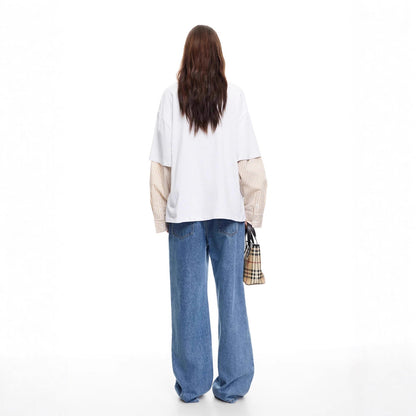 European And American Style Multi-button Women's Jeans