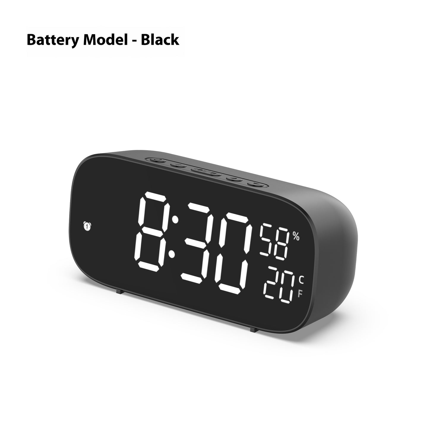 Digital Essence: Dual-Power Voice Controlled Minimalist Clock