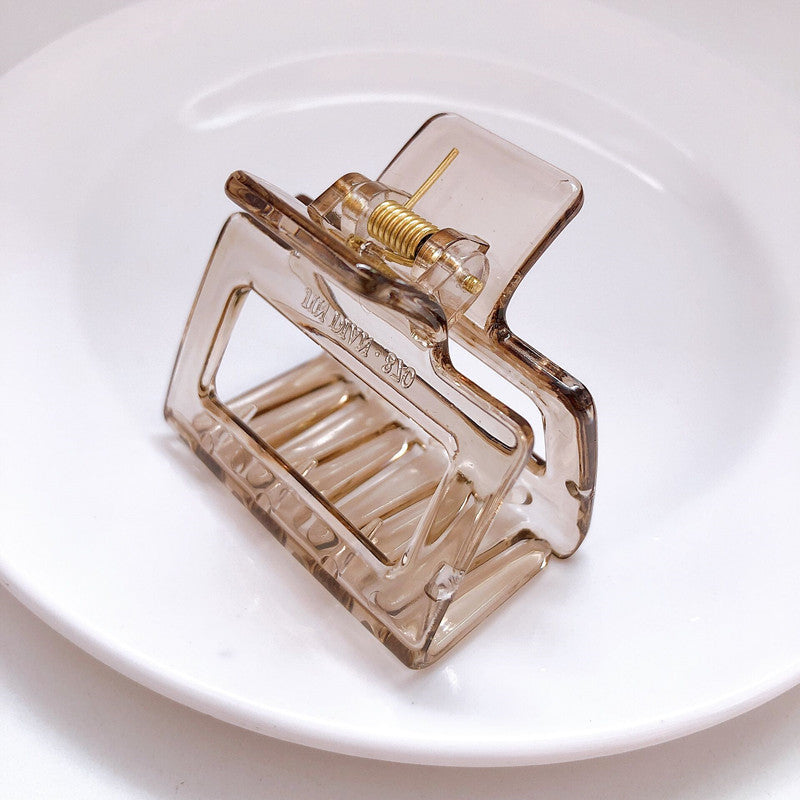 Hollow Square Ponytail And Updo Small Hairclip