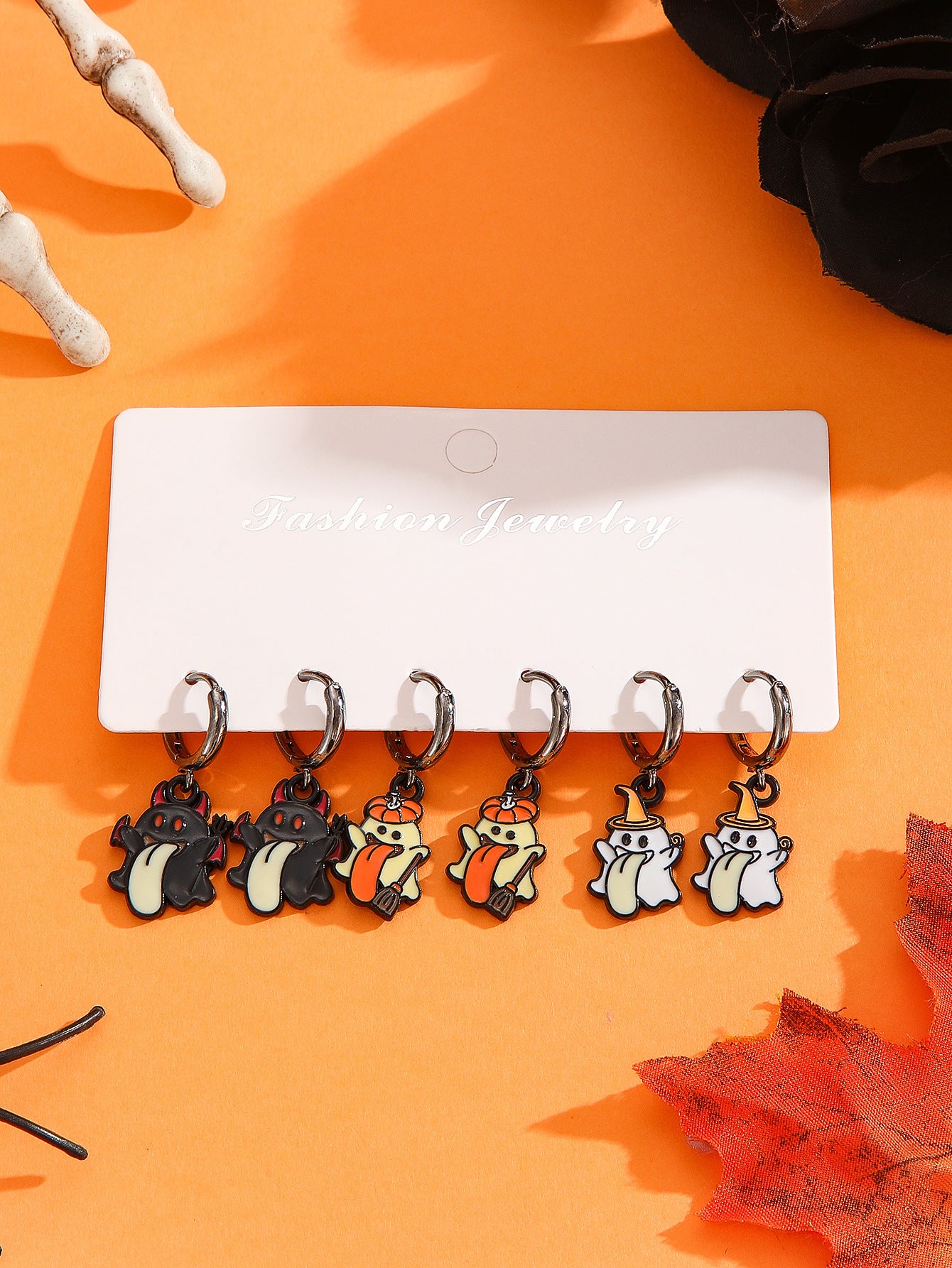 Cute And Quirky Alloy Jewelry High-end Earring Set