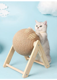 Vshaped cat catching ball